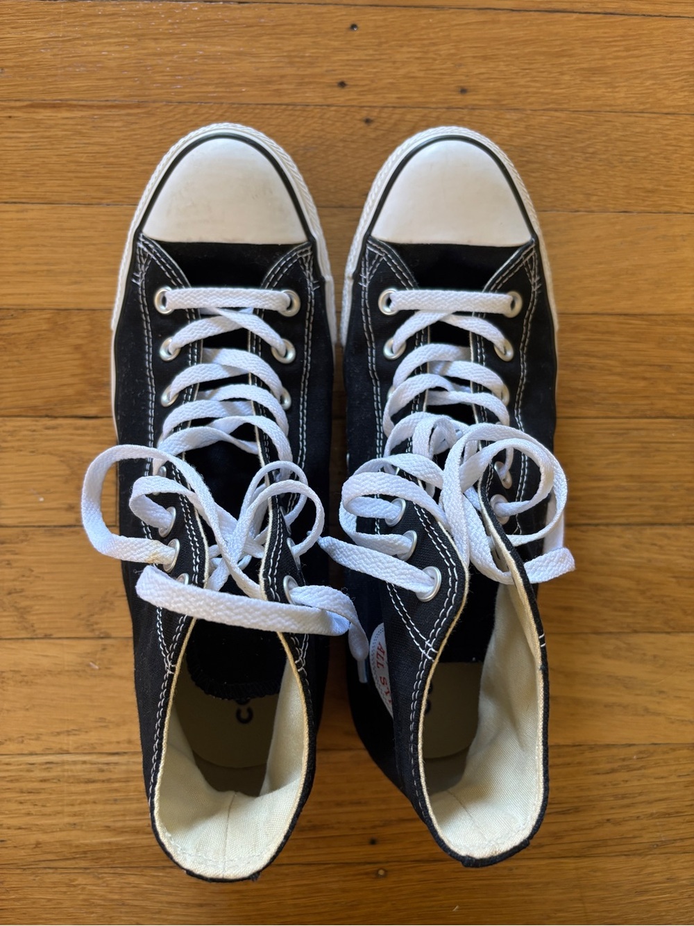 Size 9 - Converse Chuck Taylor All Star High -Top Black